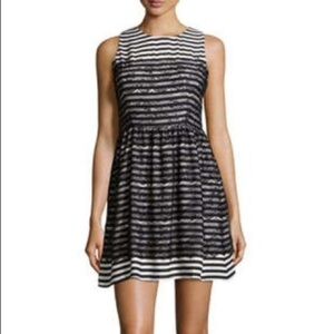 NWT - Romeo & Juliet Couture Striped Lace Dress - Size S